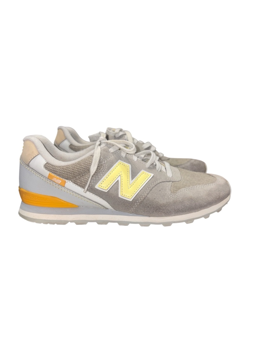 New Balance 996 Series Running Tennis Shoe Milky Yellow/Gray Women’s Size 7.5
